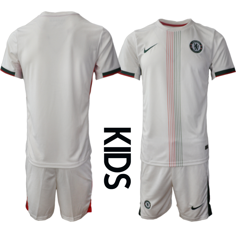Billiga Fotbollströjor Barn Chelsea FC Bortatröja 2025/26 Fotbollsset