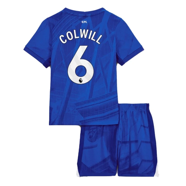 Fotbollskläder Set Barn Chelsea Hemmatröja 2025/26 Levi Colwill 6