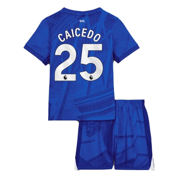 Billiga Fotbollströjor Barn Chelsea Hemmatröja 2025/26 Moisés Caicedo 25