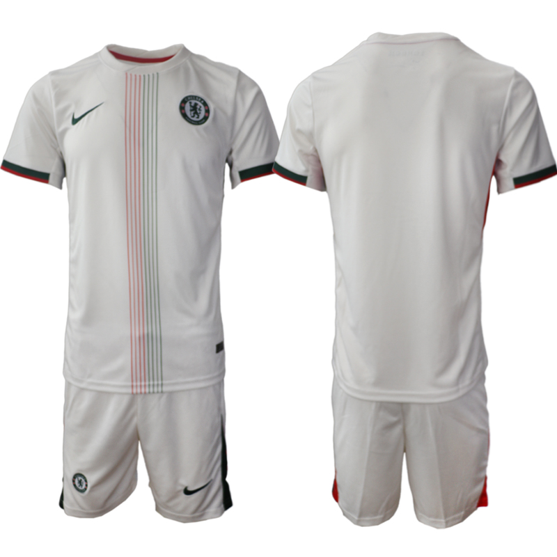 Billiga Fotbollströjor Herr Chelsea FC Bortaställ 2025/26 Fotbollsset