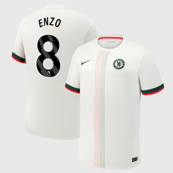 Fotbollströjor Billigt Chelsea Bortatröja 2025/26 Herr Enzo Fernandez 8