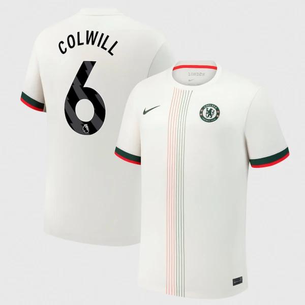 Billiga Fotbollströjor Chelsea Bortatröja 2025/26 Herr Levi Colwill 6
