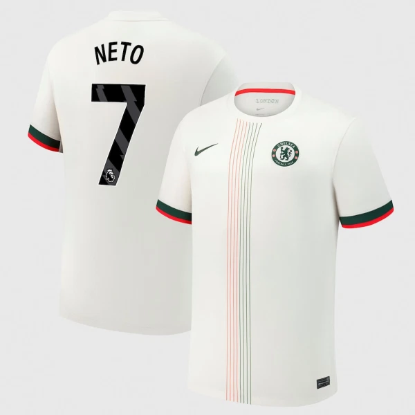 Billiga Fotbollströjor Chelsea Bortatröja 2025/26 Herr Pedro Neto 7