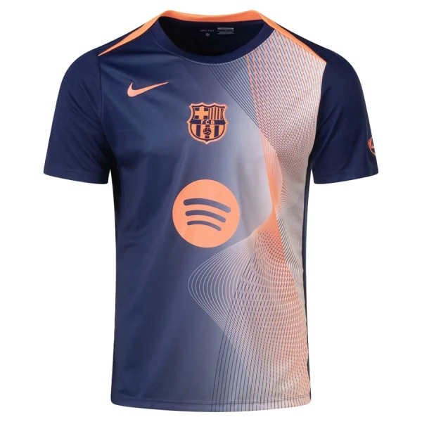 Billiga Fotbollströjor Herr FC Barcelona Uppvärmningströja Tredje 2025/26