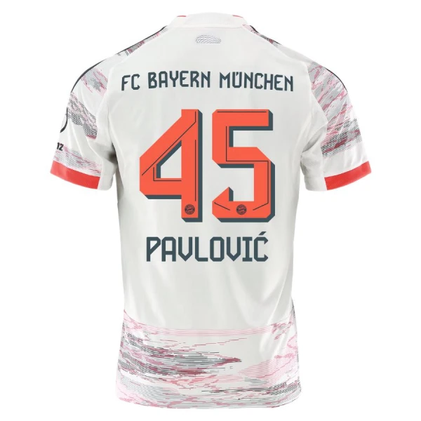 Köpa FC Bayern München Herr Bortatröja 2025/26 Aleksandar Pavlovic 45