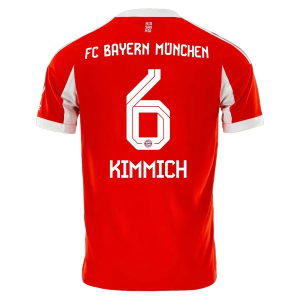 Billiga Fotbollströjor Herr FC Bayern München Hemmatröja 2025/26 Joshua Kimmich 6