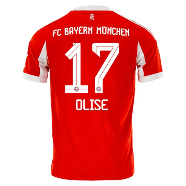 Billiga Fotbollströjor FC Bayern München Hemmatröja 2025/26 Michael Olise 17