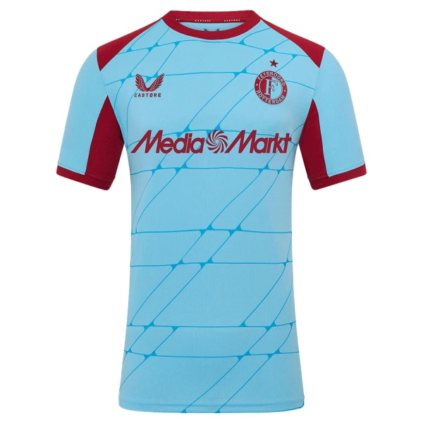 Billiga Fotbollströja Herr Feyenoord Tredjetröja 2025/26 Kortärmad