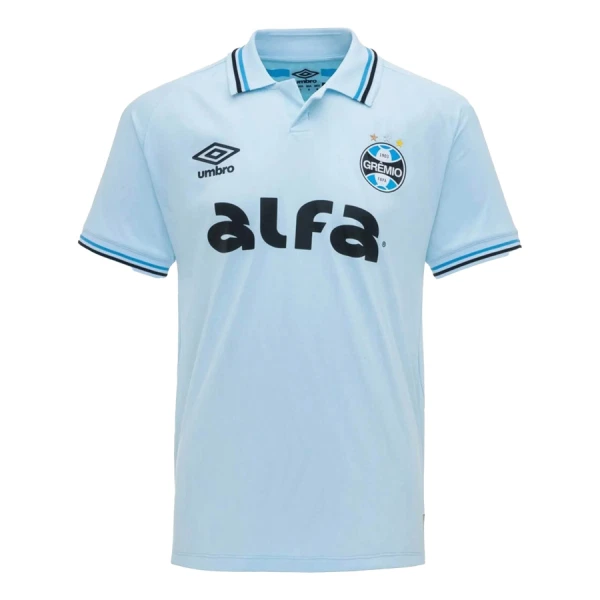Billiga Fotbollströjor Herr Grêmio FBPA Bortatröja 2025/26 Kortärmad