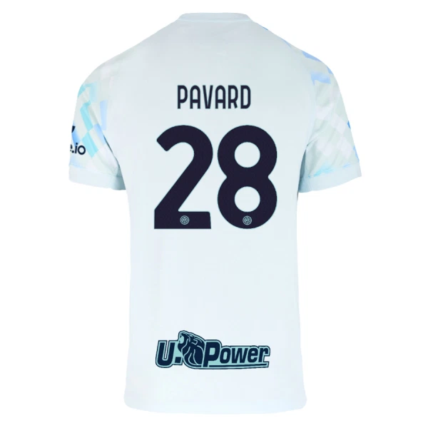 Billiga Fotbollströjor Herr Inter Milan Bortatröja 2025/26 Benjamin Pavard 28
