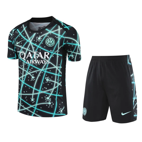 Billiga Fotbollströjor Barn Inter Milan Träningströja 2025/26 Fotbollsset