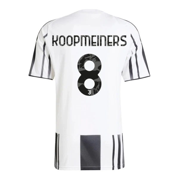 Juventus Hemmatröja 2025/26 Herr Fotbollskläder Teun Koopmeiners 8