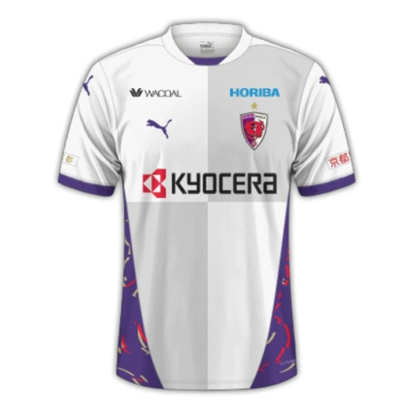 Billiga Fotbollströjor Herr Kyoto Sanga Bortatröja 2025/26 Kortärmad