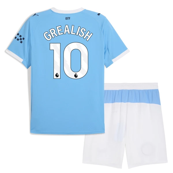 Fotbollsset Barn Manchester City Hemmatröja 2025/26 Jack Grealish 10