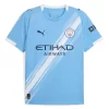 Billiga Fotbollströjor Herr Manchester City Hemmatröja 2025/26 Savinho 26