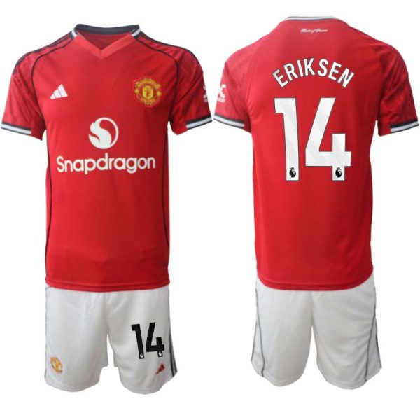 Fotbollströjor Billigt Herr Manchester United Hemmaställ 2025/26 Christian Eriksen 14