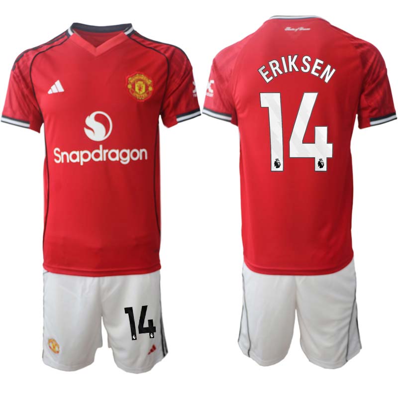 Fotbollströjor Billigt Herr Manchester United Hemmaställ 2025/26 Christian Eriksen 14