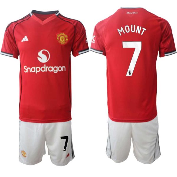 Billiga Fotbollströjor Manchester United Hemmaställ 2025/26 Mason Mount 7