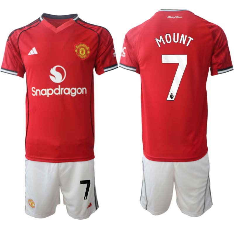 Billiga Fotbollströjor Manchester United Hemmaställ 2025/26 Mason Mount 7