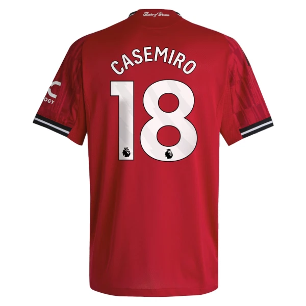 Matchtröjor Fotboll Manchester United Hemmatröja 2025/26 Casemiro 18