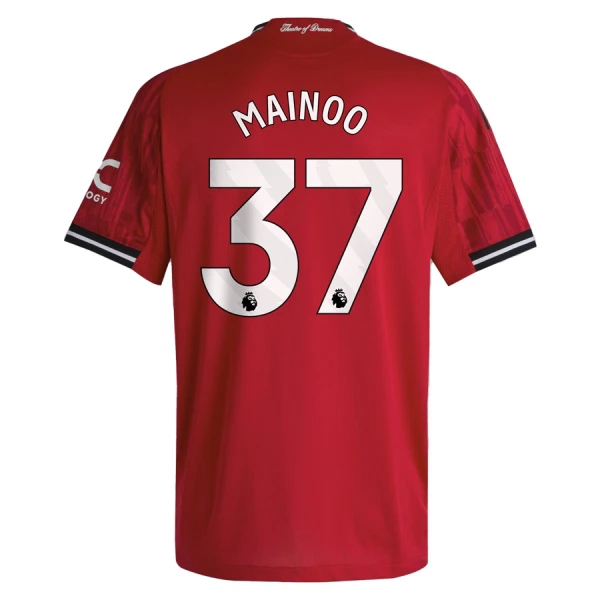 Fotbollskläder Manchester United Hemmatröja 2025/26 Kobbie Mainoo 37