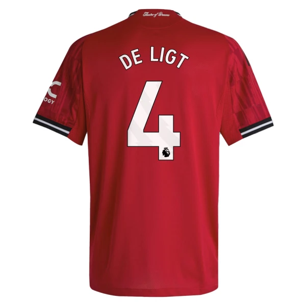 Fotbollskläder Manchester United Hemmatröja 2025/26 Matthijs de Ligt 4