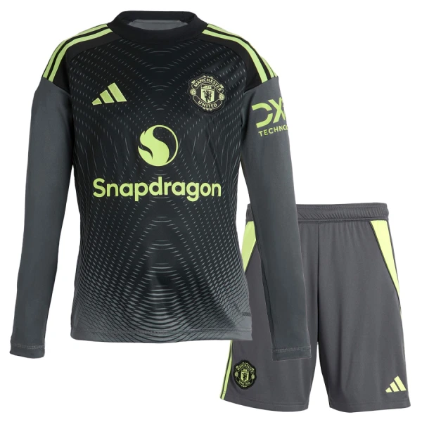 Billiga Fotbollströja Barn Manchester United Målvaktströja Hemma 2025/26