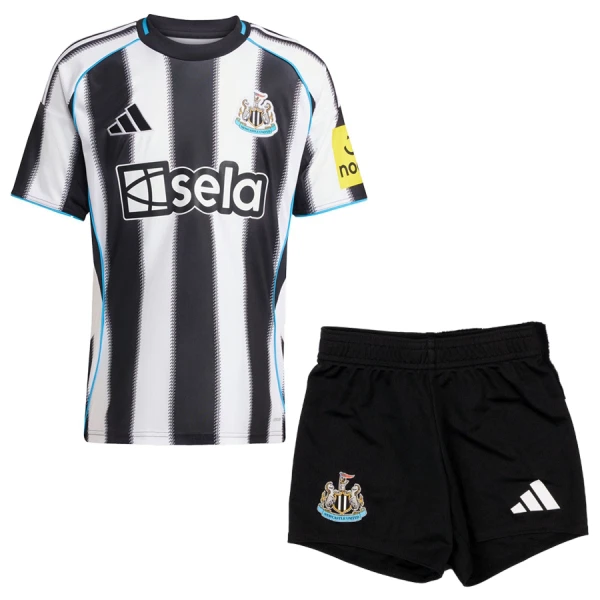 Newcastle United Barn Hemmatröja 2025/26 Kortärmad Fotbollsställ med Shorts