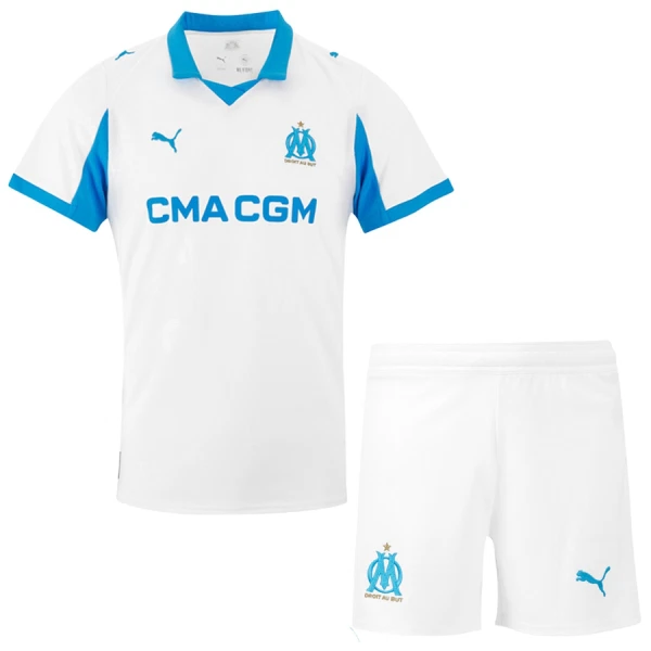 Fotbollströjor Billigt Barn Olympique de Marseille Hemmatröja 2025/26 Fotbollsställ