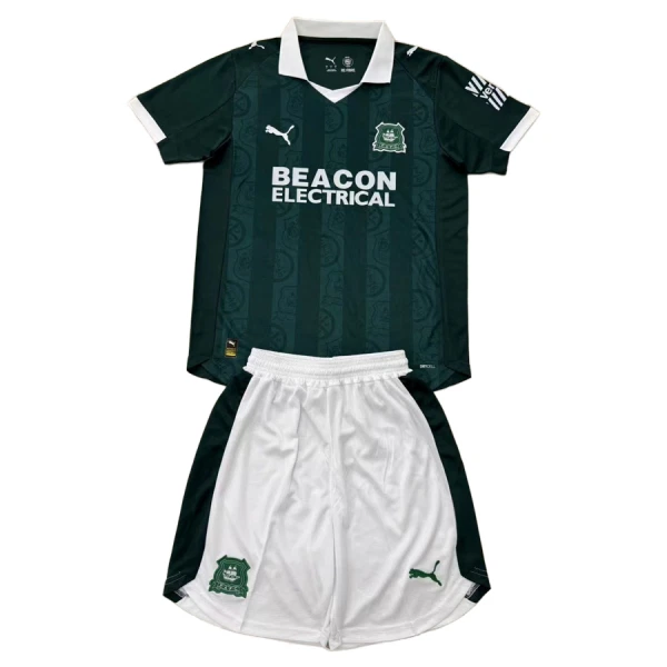 Billiga Fotbollströjor Barn Plymouth Argyle Hemmatröja 2025/26