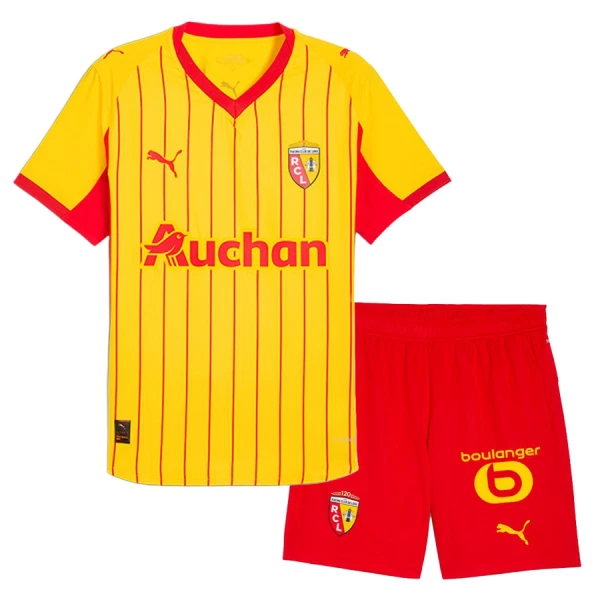 Billiga Fotbollströjor Barn RC Lens Hemmatröja 2025/26 Fotbollsställ