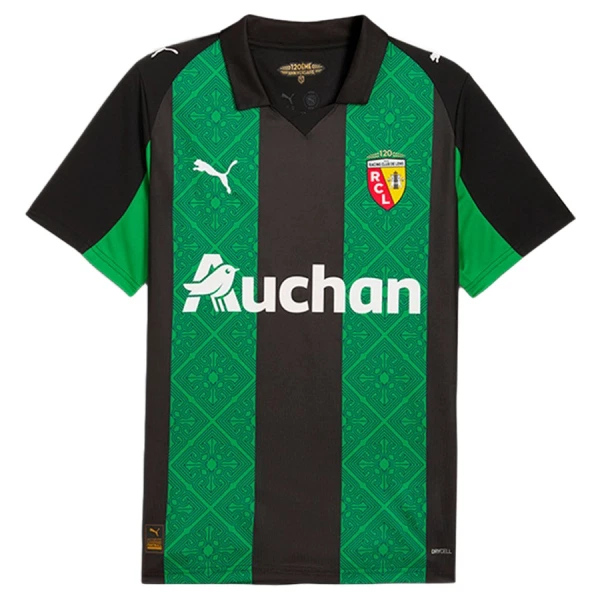Billiga Fotbollströjor Herr RC Lens Bortatröja 2025/26 Kortärmad