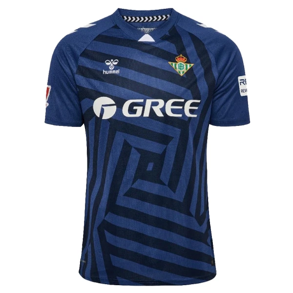 Billiga Fotbollströjor Herr Real Betis Målvaktströja 2025/26 Blå