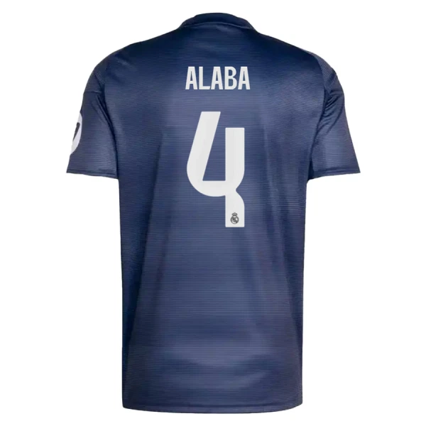Real Madrid Herr Bortatröja 2025/26 Kortärmad David Alaba 4