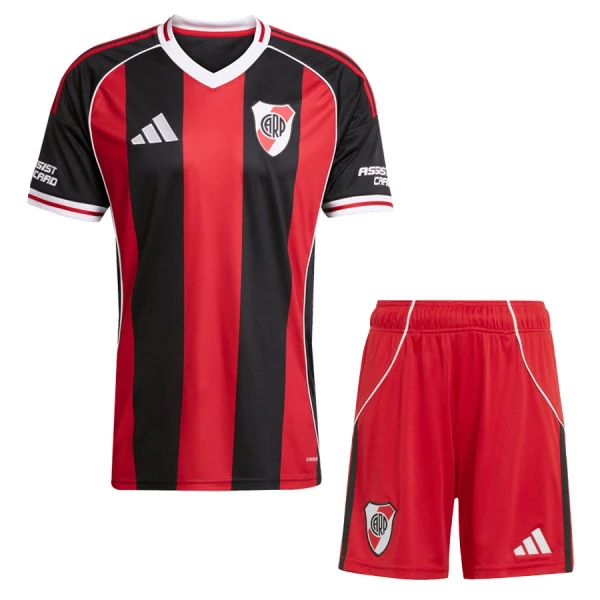 Billiga Fotbollströja Barn River Plate Bortatröja 2025/26 Fotbollsset