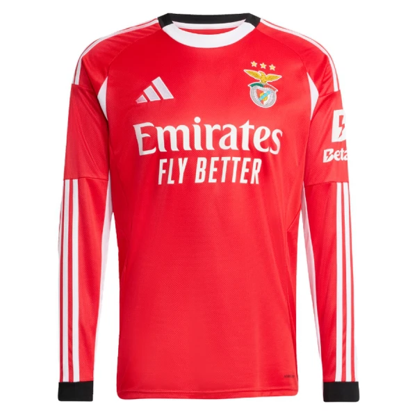 Billiga Fotbollströjor Herr SL Benfica Hemmatröja 2025/26 Långärmad