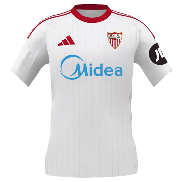 Matchtröjor Fotboll Herr Sevilla FC Herr Hemmatröja 2025/26 Kortärmad