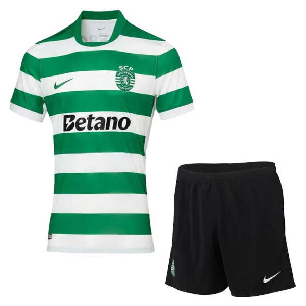 Billiga Fotbollströjor Barn Sporting CP Hemmatröja 2025/26