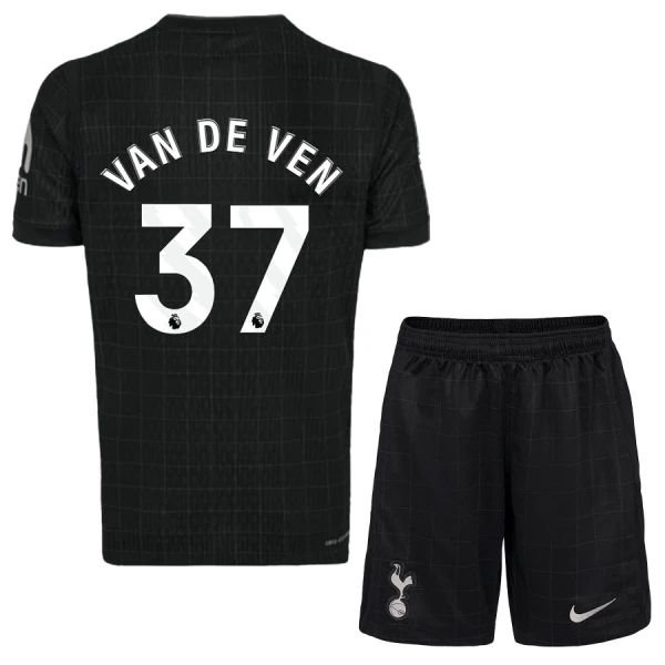Fotbollskläder Barn Tottenham Hotspur Bortatröja 2025/26 Micky van de Ven 37