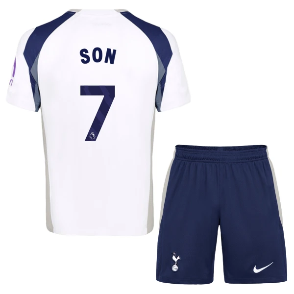 Billiga Fotbollströjor Barn Tottenham Hotspur Hemmatröja 2025/26 Fotbollsställ Son Heung-Min 7