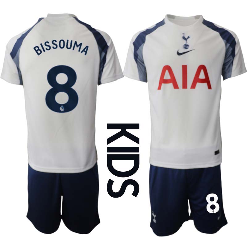 Billiga Fotbollströjor Barn Tottenham Hotspur Hemmaställ 2025/26 set Yves Bissouma 8
