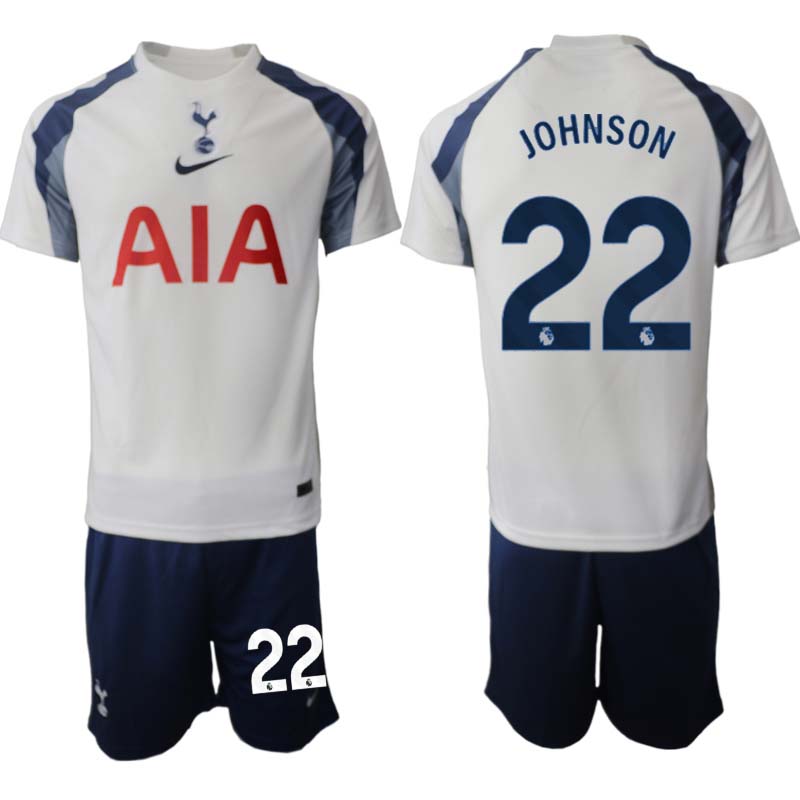 Billiga Fotbollströjor Tottenham Hotspur Hemmaställ 2025/26 set Brennan Johnson 22