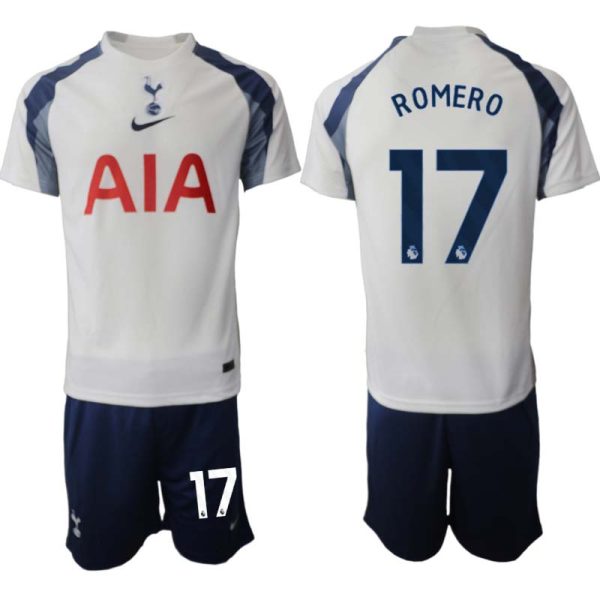 Köpa Fotbollsställ Herr Tottenham Hotspur Hemmaställ 2025/26 Cristian Romero 17