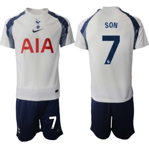 Billiga Fotbollströjor Tottenham Hotspur Hemmaställ 2025/26 set Son Heung-Min 7