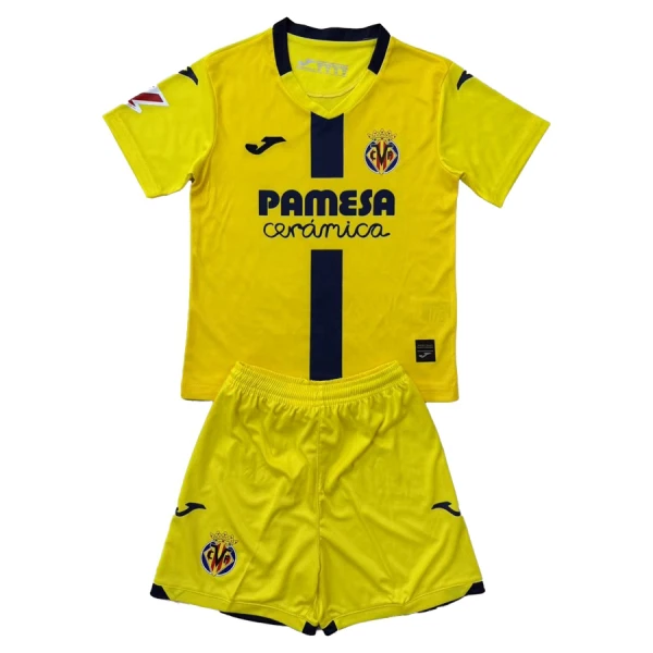 Fotbollströjor Billigt Barn Villarreal CF Hemmatröja 2025/26 Fotbollsställ