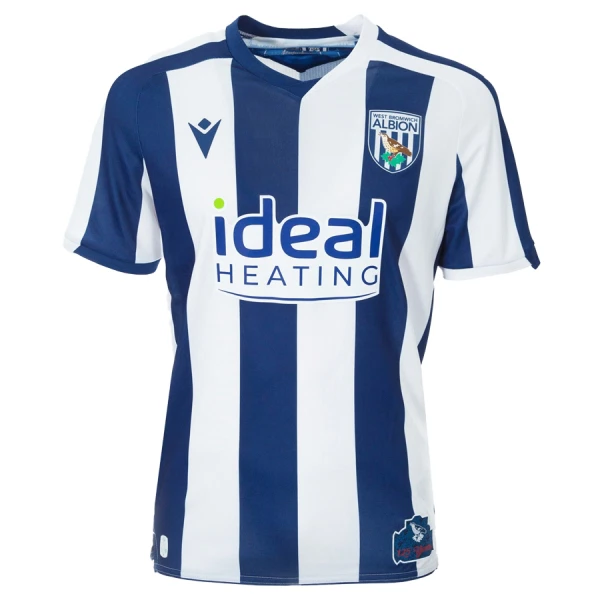 Matchtröjor Fotboll Herr West Bromwich Albion Hemmatröja 2025/26 Kortärmad