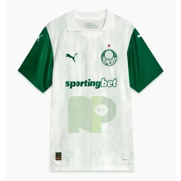 Billiga Fotbollströjor Herr SE Palmeiras Bortatröja 2025/26 Kortärmad