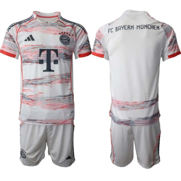 Billiga Fotbollströjor Herr FC Bayern München Bortaställ 2025/26 set