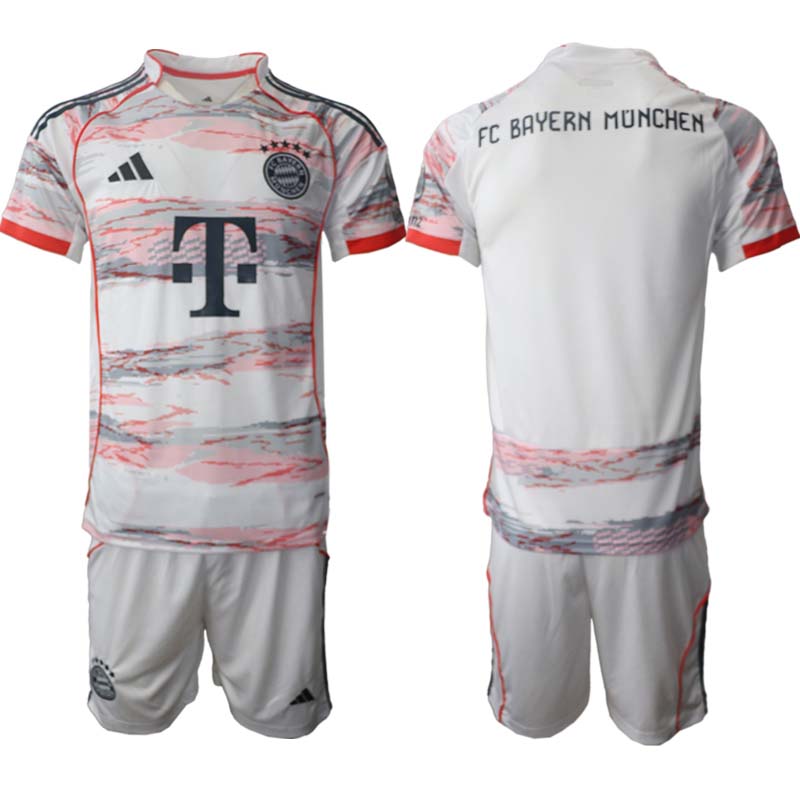 Billiga Fotbollströjor Herr FC Bayern München Bortaställ 2025/26 set