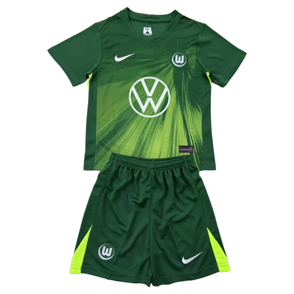 Billiga Fotbollströjor Barn VFL Wolfsburg Hemmatröja 2025/26 Fotbollsställ